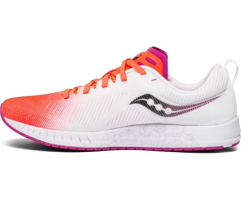 Saucony Fastwitch 9 Löparskor Dam Röda Vita | Sverige 625QMA